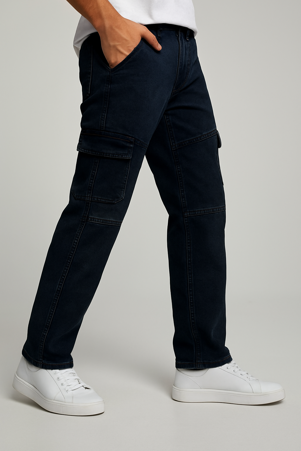 Six Pocket Jeans Black